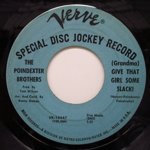 POINDEXTER BROS. - (Git It) Backfield In Motion (Promo)