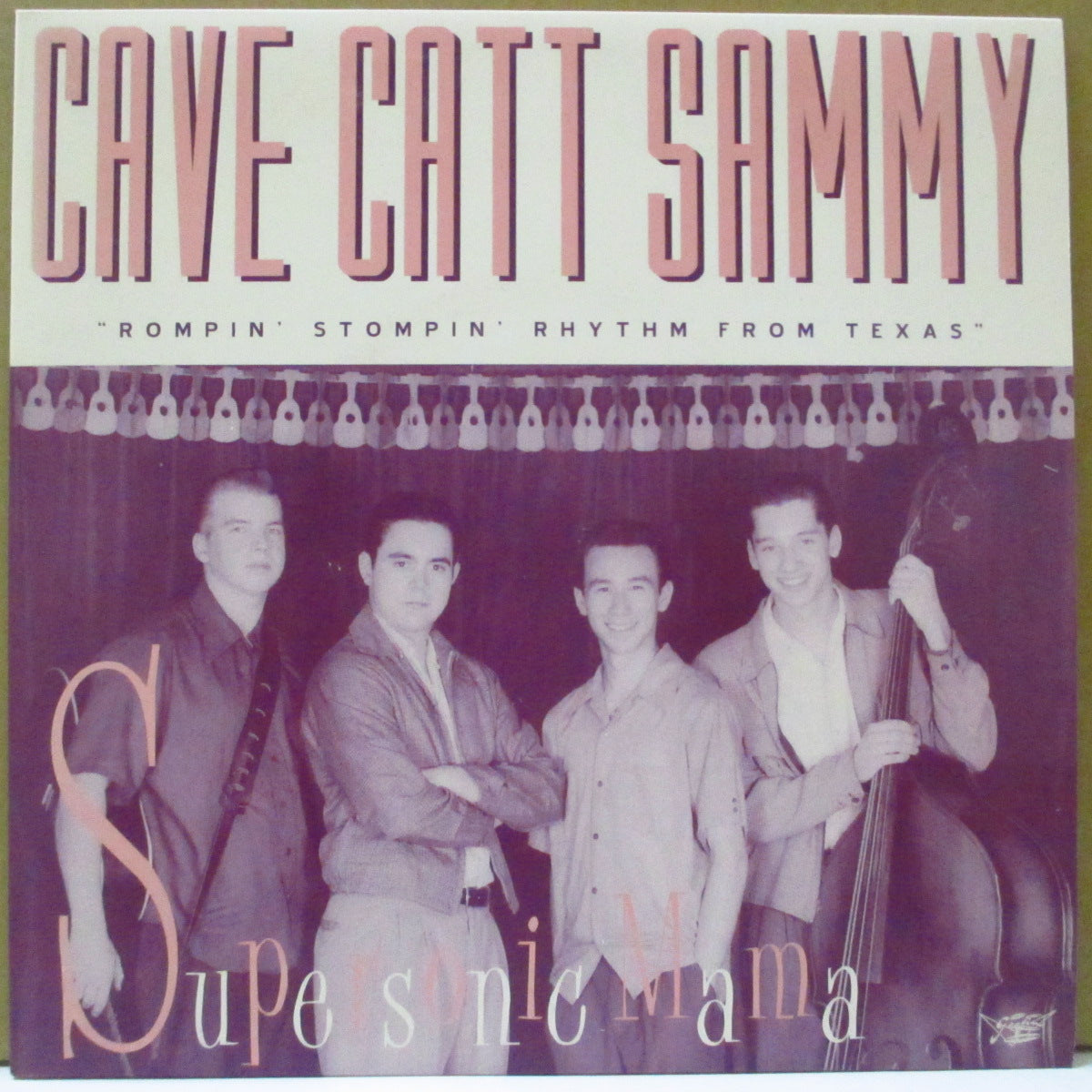 CAVE CATT SAMMY (ケイヴ・キャット・サミー) - Supersonic Mama +4 (Finland オリジナル 7")