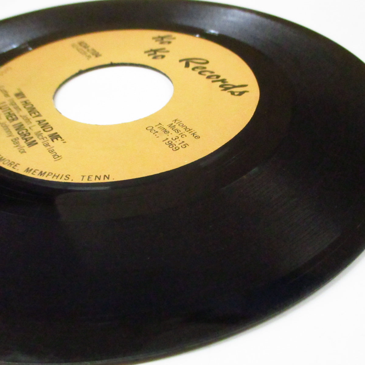 LUTHER INGRAM (ルーサー・イングラム) - My Honey And Me (US Orig.Black Logo 7")