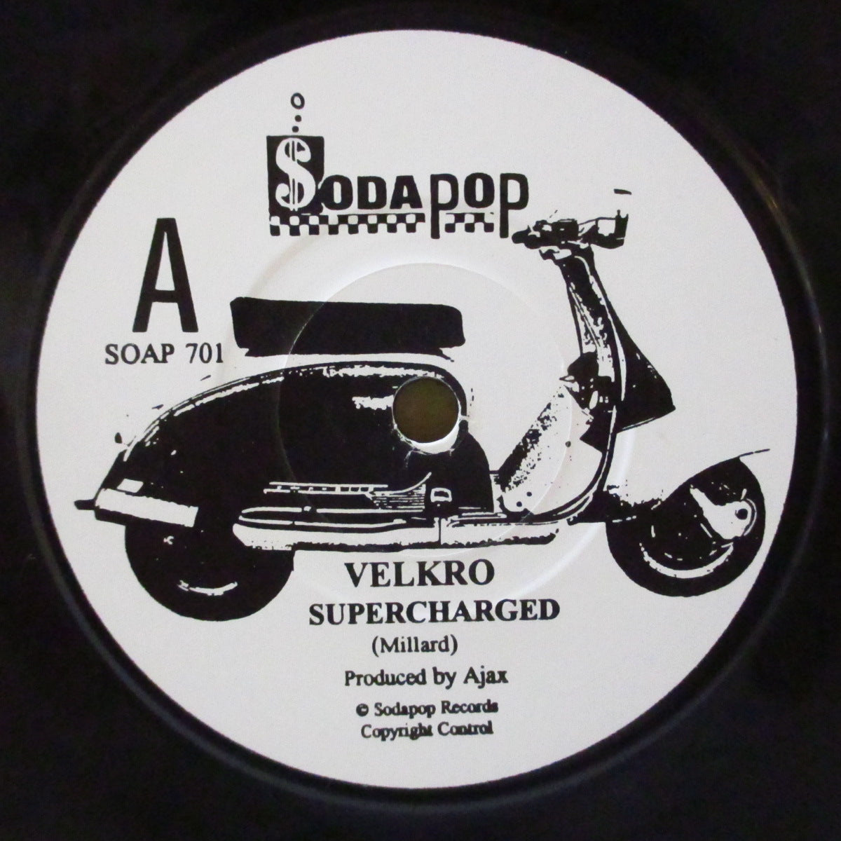 VELKRO (ヴェルクロ) - Supercharged (UK オリジナル 7")