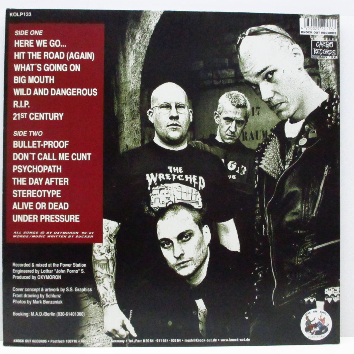 OXYMORON (オキシモロン) - Feed The Breed (German オリジナル LP/見開きスリーブ)