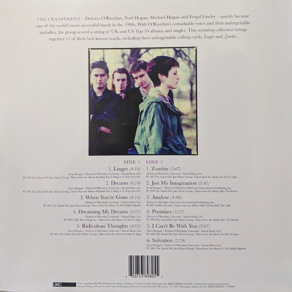 CRANBERRIES, THE (ザ・クランベリーズ) - Dreams: The Collection (EU 限定復刻再発 LP/NEW)