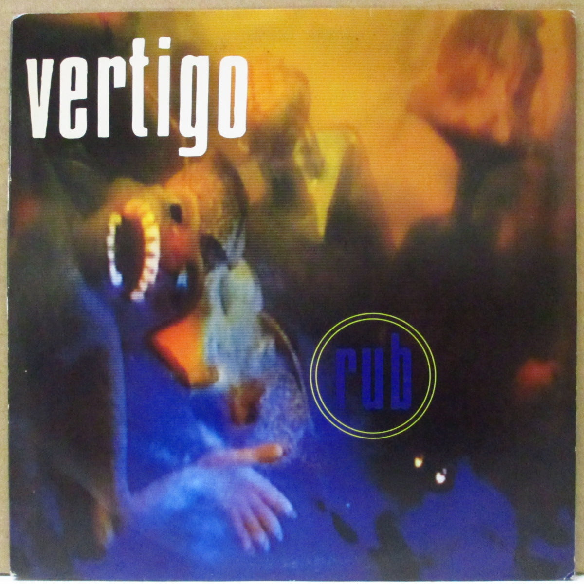 VERTIGO (ヴァーティゴ) - Rub +3 (US Limited Clear Maroon Vinyl 7")