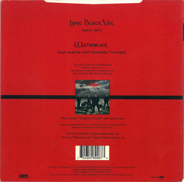 STRANGLERS, THE (ザ ・ストラングラーズ) - Long Black Veil (UK 限定レッドヴァイナル 7"「廃盤 New」)