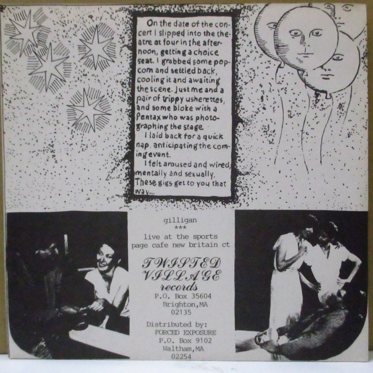 ST. JOHNNY (セイント・ジョニー) - Early Live Recordings (US Limited Clear Gold Vinyl 7")