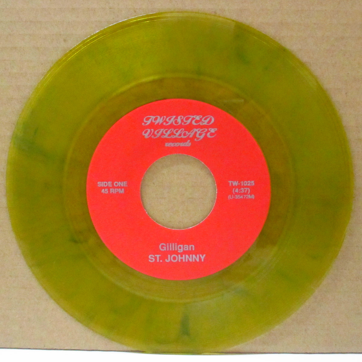 ST. JOHNNY (セイント・ジョニー) - Early Live Recordings (US Limited Clear Gold Vinyl 7")