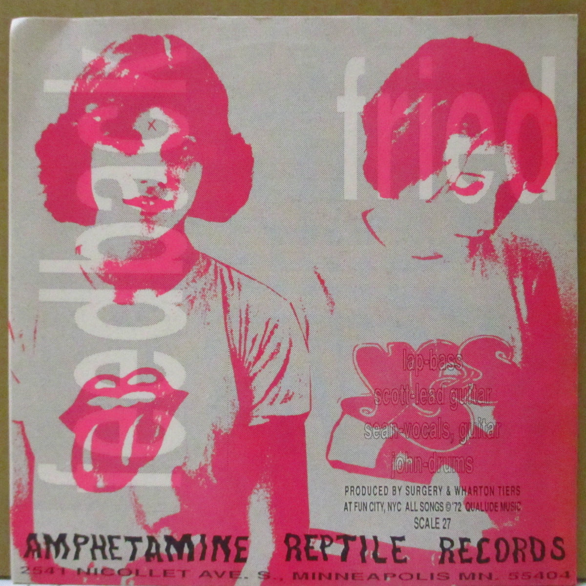 SURGERY (サージェリー) - Feedback (US オリジナル 7")