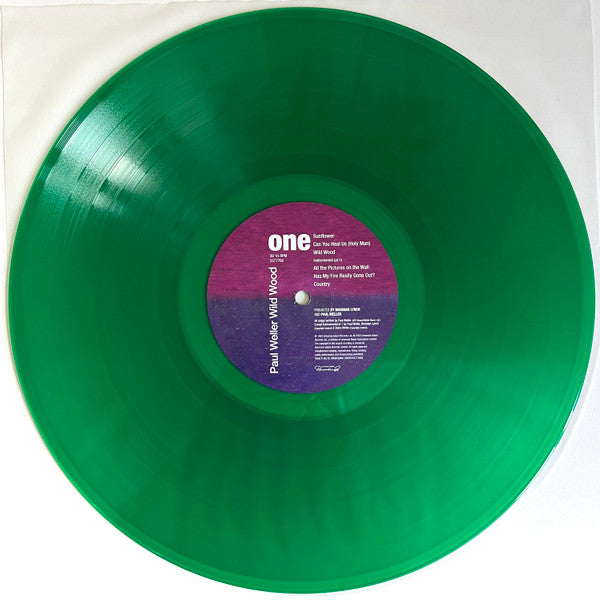 PAUL WELLER (ポール・ウェラー) - Wild Wood (EU 2023 NAD 限定復刻再発クリアグリーンヴァイナル LP+ポスター/NEW)