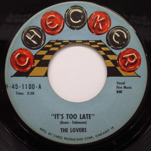 LOVERS - Security / It's Too Late