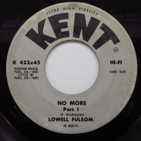 LOWELL FULSON (FULSOM) - No More (Part 1 & 2)