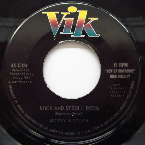 MICKEY & SYLVIA - Bewildered / Rock And Trill Room