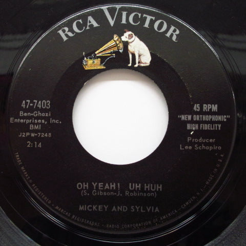 MICKEY & SYLVIA - Oh Yeah! Uh Huh (Orig)
