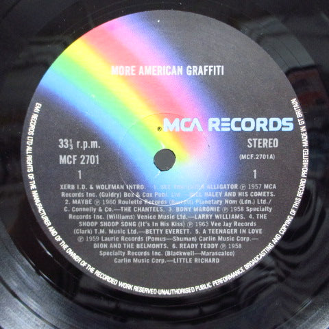 V.A. (O.S.T. アメグラ第2弾) - More American Graffiti (UK Orig.2xLP/GS)
