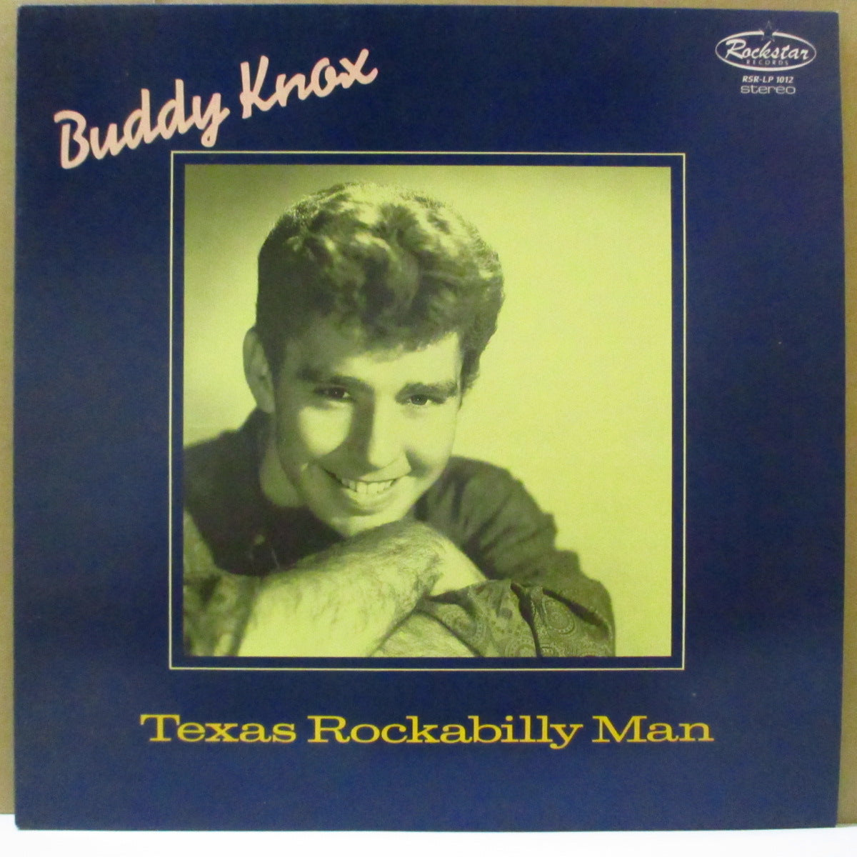 BUDDY KNOX (バディ・ノックス) - Texas Rockabilly Man (UK Orig.Mono LP)