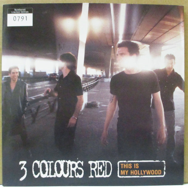 3 COLOURS RED (3カラーズ・レッド)  - This Is My Hollywood (UK Limited Reissue 7"/Numbered PS)