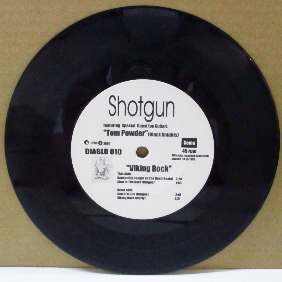 SHOTGUN (ショットガン) - Viking Rock +3 (Sweden オリジナル 7")