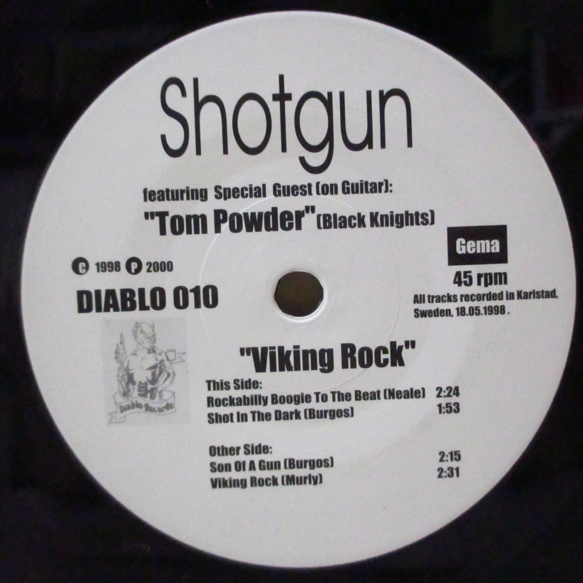 SHOTGUN (ショットガン) - Viking Rock +3 (Sweden オリジナル 7")