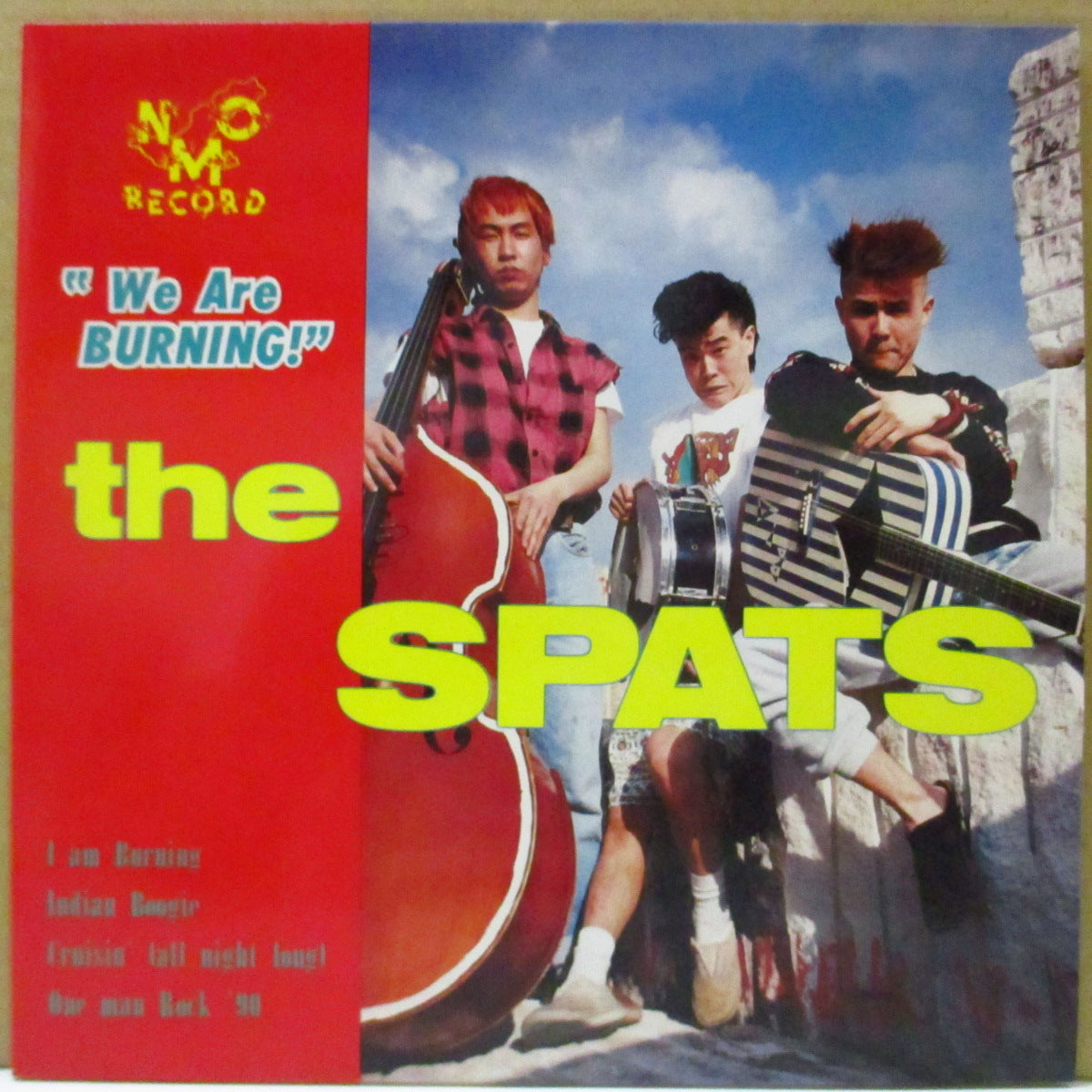 SPATS, THE (ザ・スパッツ) - We Are Burning! (Japan オリジナル 7")
