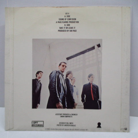 SECRET AFFAIR (シークレット・アフェア) - Sound Of Confusion (UK オリジナル紙ラベ「フラットセンター」7"+折返しジャケ)
