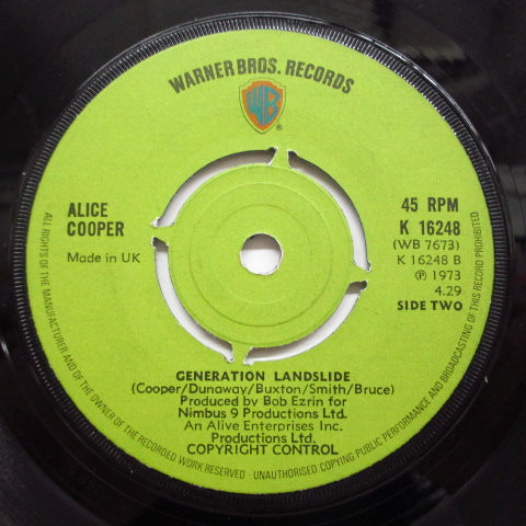 ALICE COOPER (アリス・クーパー) - Hello Hurray (UK:Round LBL)