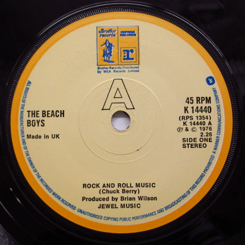 BEACH BOYS (ビーチ・ボーイズ ) - Rock And Roll Music (UK+PS!)