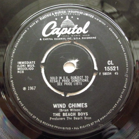 BEACH BOYS (ビーチ・ボーイズ ) - Wild Honey (UK:Orig.Round LBL)
