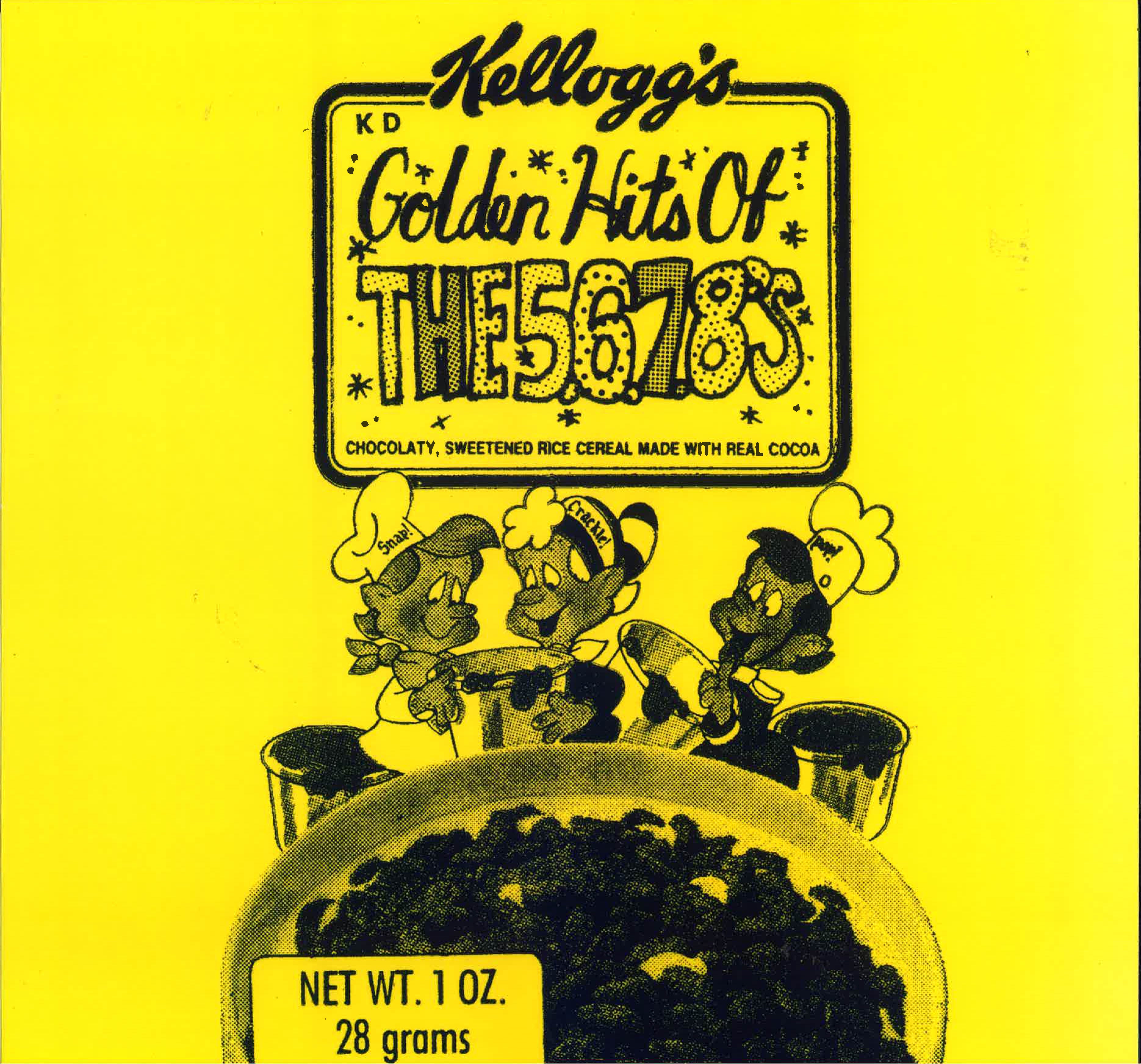 5.6.7.8’S (ザ・ファイブ・シックス・セブン・エイツ) - Golden Hits Of The 5.6.7.8's (EU 300枚限定復刻再発「イエローVINYL」LP/New) '88年自主制作デビューカセットの復刻。完売御礼。