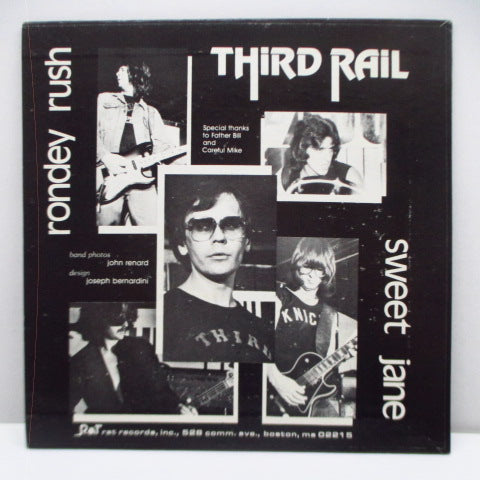 THIRD RAIL (サード・レイル) - Rondey Rush (US オリジナル 7"+光沢固紙ジャケ) 初期ボストン・パンク!