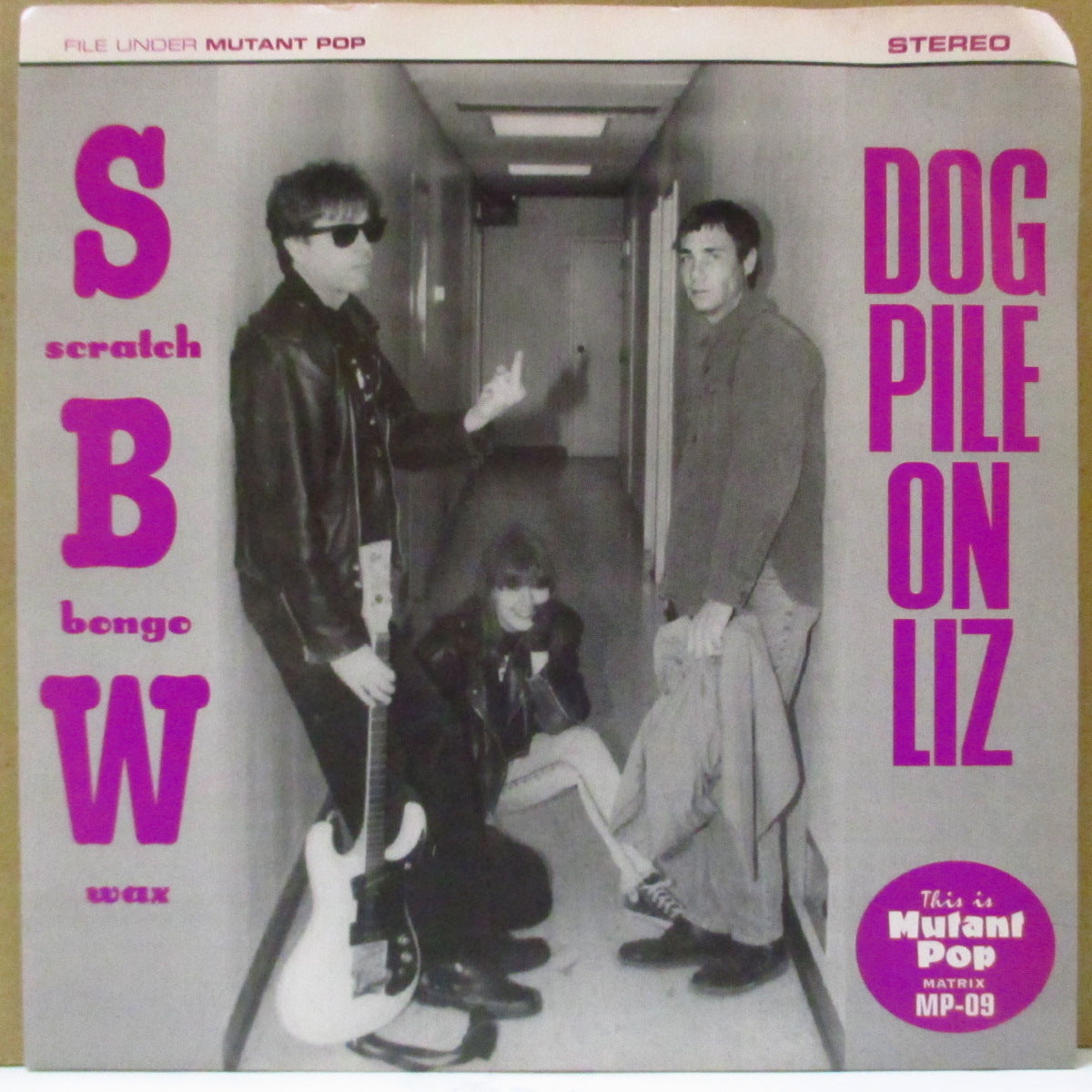 SCRATCH BONGOWAX (スクラッチ・ボンゴワックス) - Dogpile On Liz +2 (US 500 Limited Purple Vinyl 7")