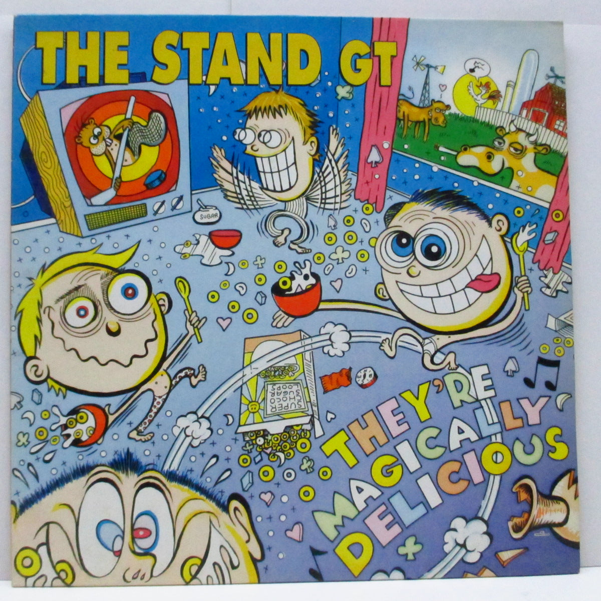 STAND GT, THE (ザ ・スタンド GT) - They're Magically Delicious (Spain オリジナル LP+インナー)
