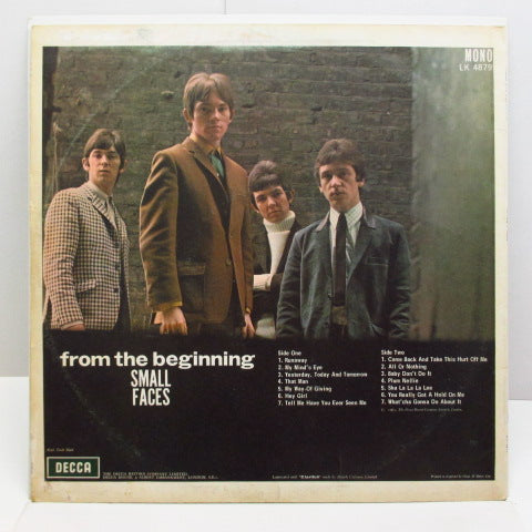 SMALL FACES (スモール・フェイセス) - From The Beginning (UK:Orig.MONO)