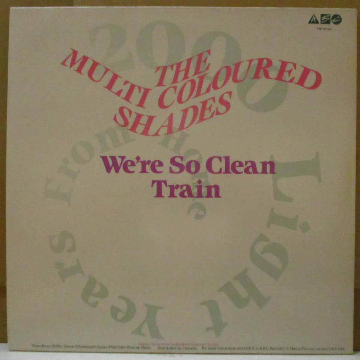 MULTICOLOURED SHADES, THE (マルチカラード・シェイズ) - 2000 Light Years From Home (UK Orig.12")