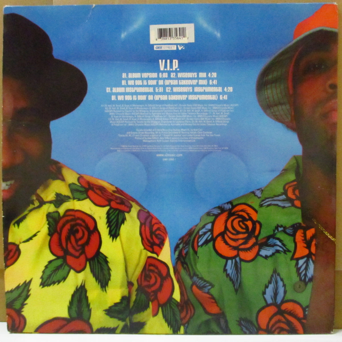 JUNGLE BROTHERS (ジャングル・ブラザーズ) - V.I.P. (US Orig.2x12")