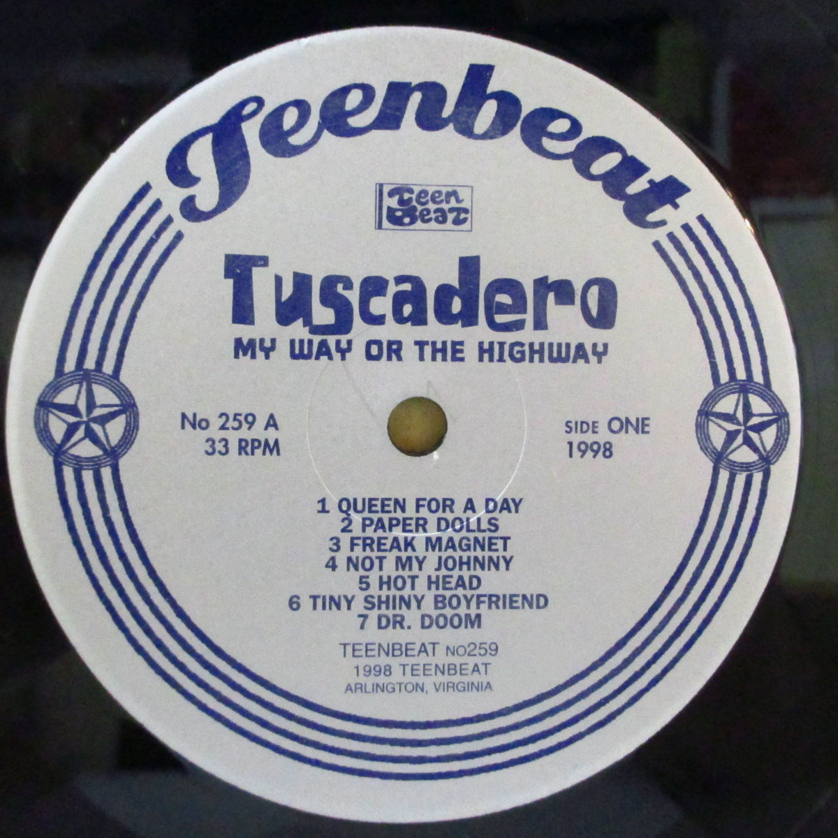 TUSCADERO (トゥスカデロ) - My Way Or The Highway (US オリジナル LP)