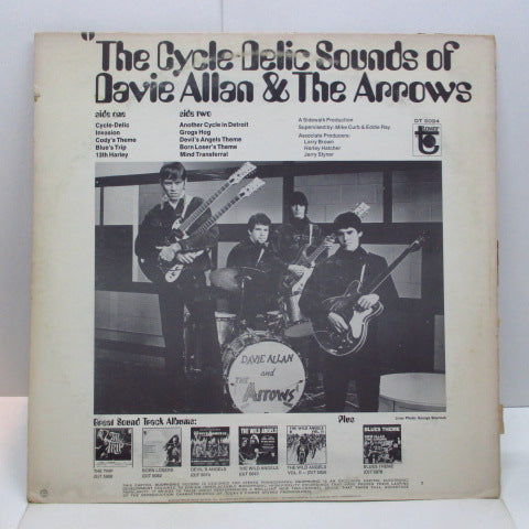 DAVIE ALLAN & THE ARROWS (デイヴィ・アラン&ジ・アロウズ) - Cycle-Delic Sound (US Orig.Stereo LP)