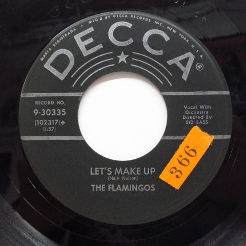 FLAMINGOS - The Ladder Of Love / Let's Make Up