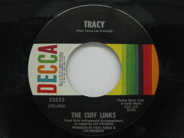 CUFF LINKS - Tracy / Where Do You Go?