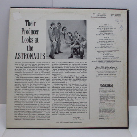 ASTRONAUTS (アストロノウツ) - Go...Go...Go !!! (US Orig.Mono LP)
