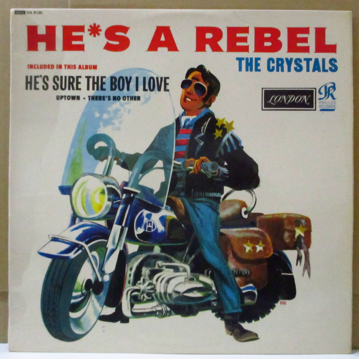 CRYSTALS (クリスタルズ) - He's A Rebel (UK '63 Orig.Mono LP/CFS)