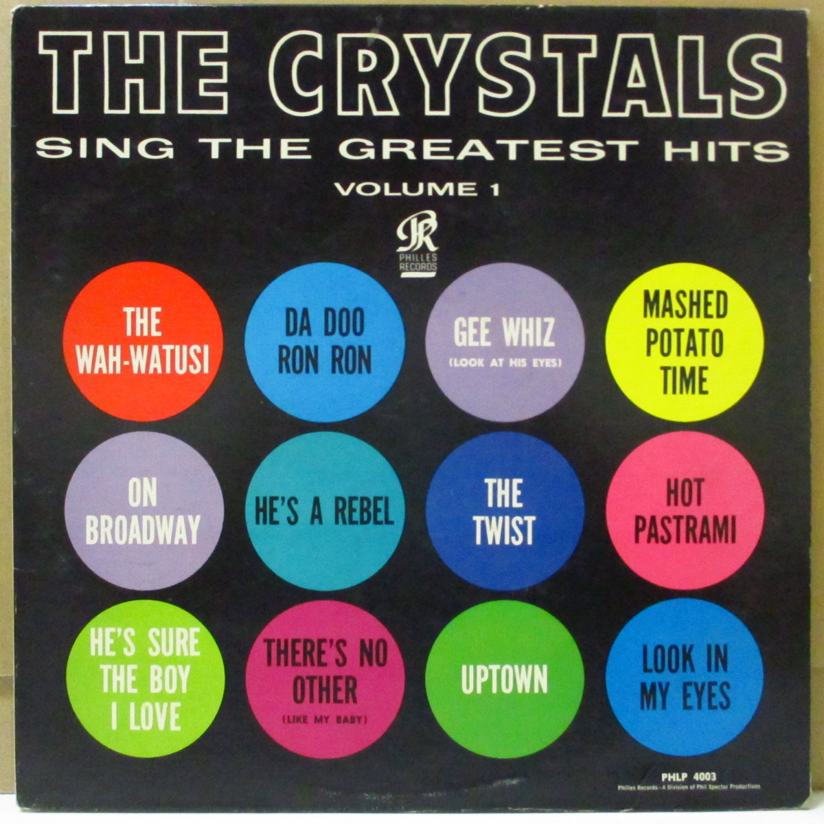CRYSTALS (クリスタルズ) - Sing The Greatest Hits Vol.1 (US Orig.Mono LP)