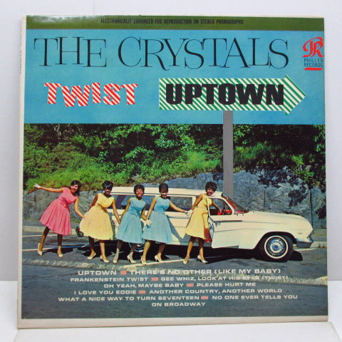 CRYSTALS (クリスタルズ) - Twist Uptown (US Capitol Club Stereo LP)