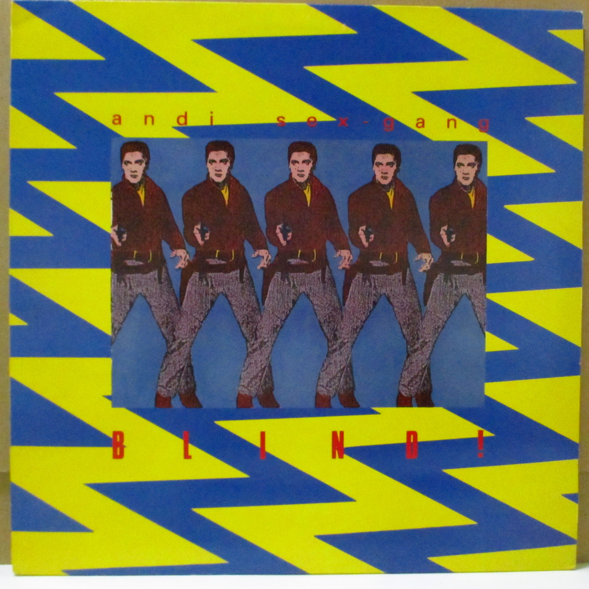 ANDI SEX-GANG (アンディ・セックス・ギャング) - Blind! (UK オリジナル LP+インナー)