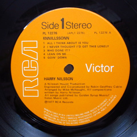 NILSSON (ニルソン) - Knnillssonn (UK Orig.)