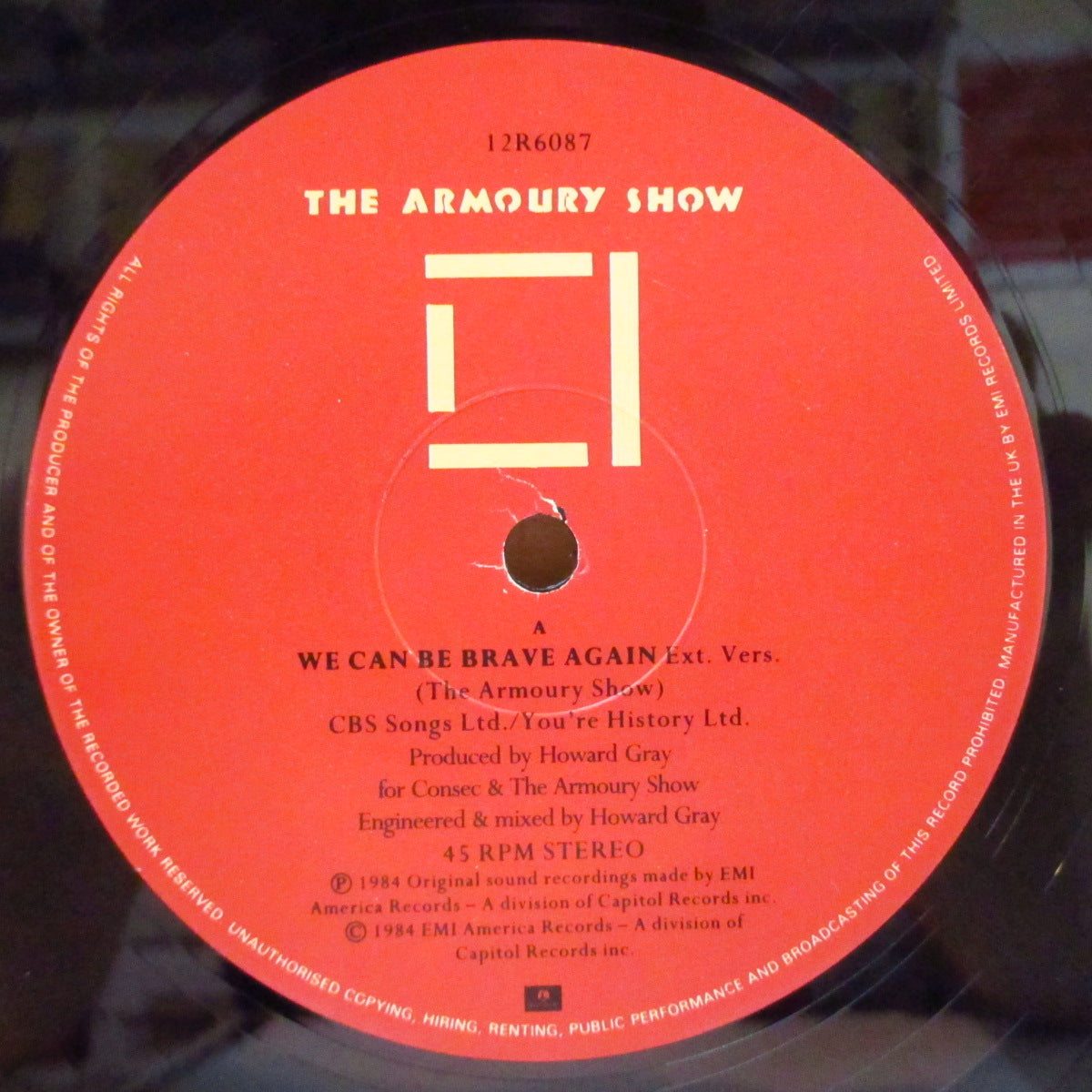 ARMOURY SHOW, THE (ジ・アーモリー・ショウ) - We Can Be Brave Again - Extended Version (UK Orig.12")
