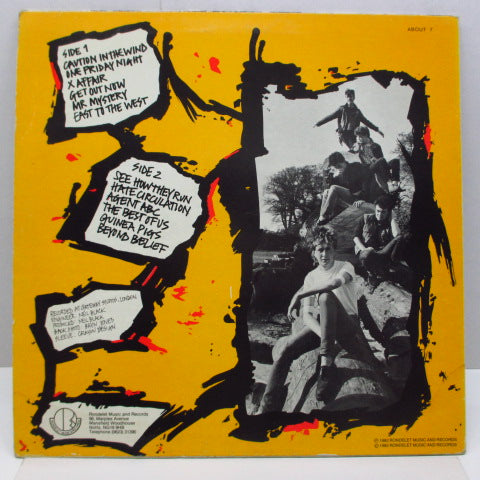 ANTI-PASTI (アンチ・パスティ) - Caution In The Wind (UK Orig.LP)