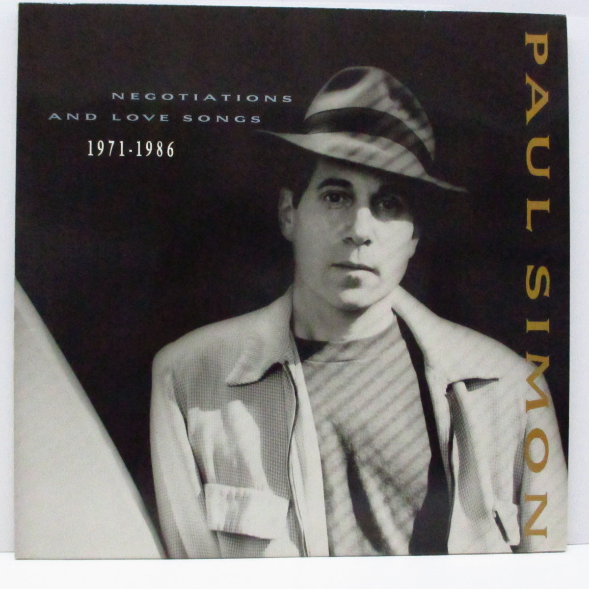 PAUL SIMON (ポール・サイモン) - Negotiations And Love Songs : 1971-1986 (UK-EU オリジナル 2xLP+インナー/No Stickered CVR)