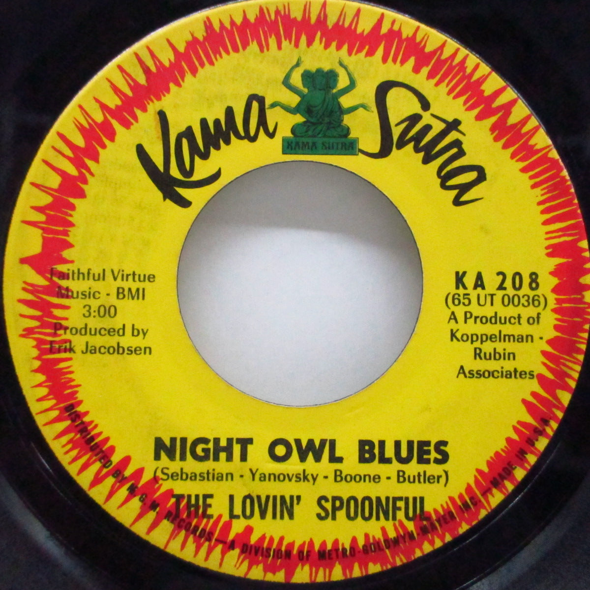 LOVIN' SPOONFUL (ラヴィン・スプーンフル) - Daydream / Night Owl Blues (US オリジナル 7")