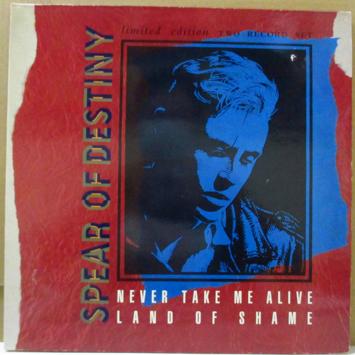SPEAR OF DESTINY (スピア・オブ・ディスティニー) - Never Take Me Alive +3 (UK 限定 2x12"/見開きジャケ)