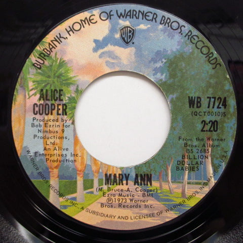 ALICE COOPER (アリス・クーパー) - Billion Dollar Babies (US Orig.7")