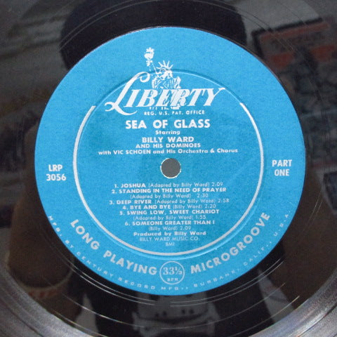 BILLY WARD & HIS DOMINOES - Sea Of Glass (Orig.Mono)